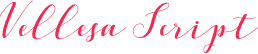 Vellesa Script